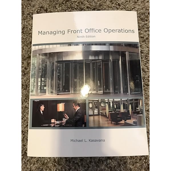 Managing Front Office Operations: Kasavana, Michael L., Brooks