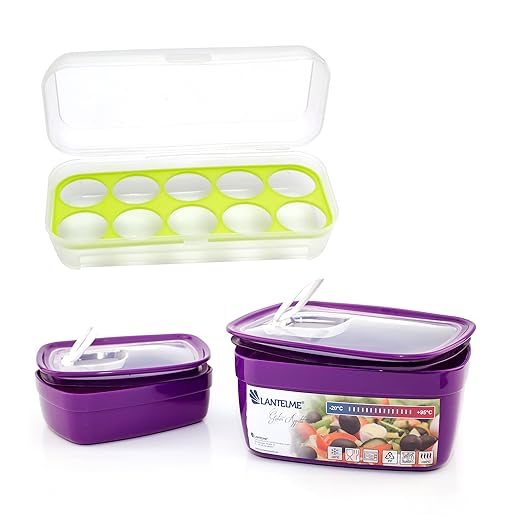 Lantelme 6610 Microondas Cuenco 2 unidades y huevera Caja en Juego ...