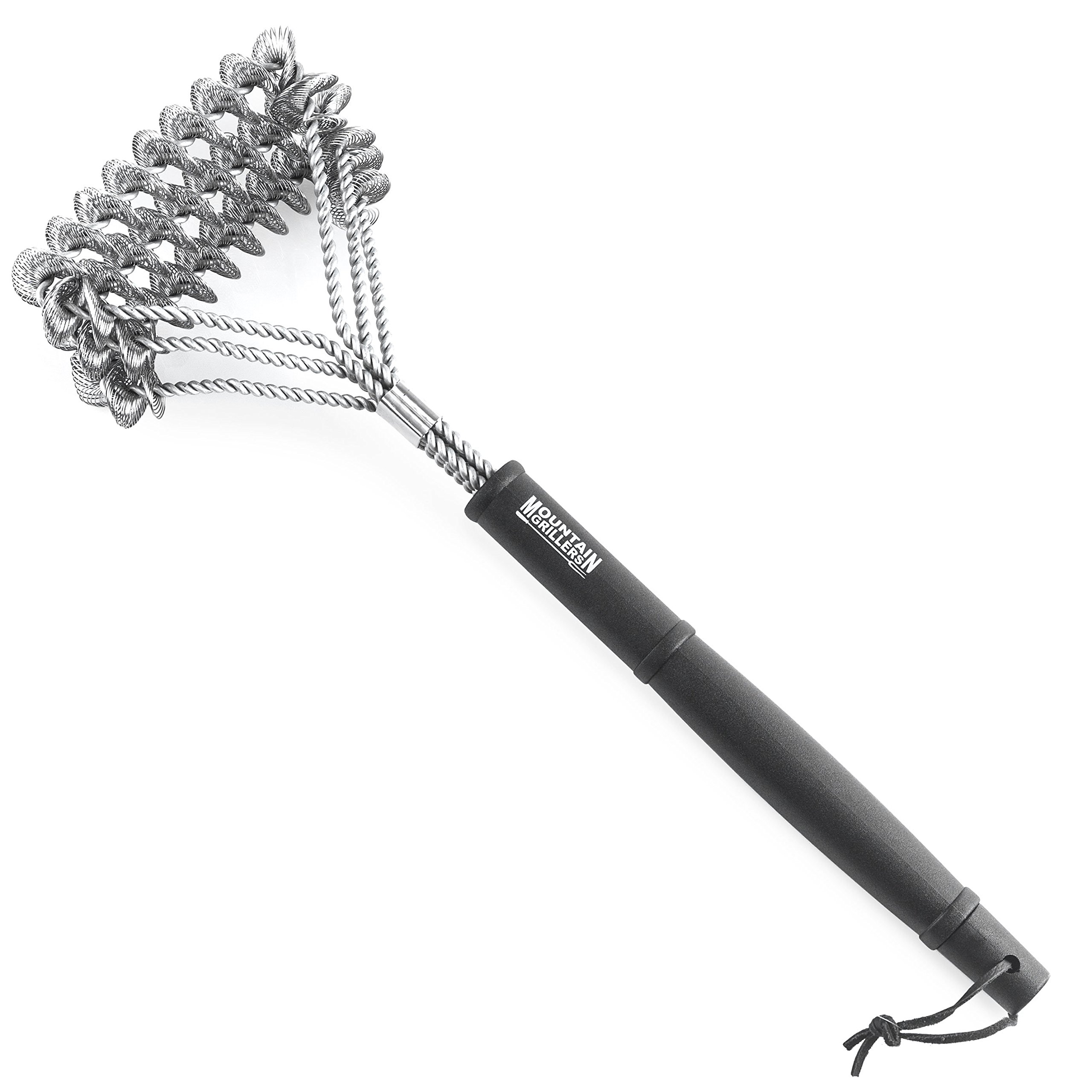 GRILL BRUSH Best BBQ Cleaning Tool To Prevent Flare Ups For That