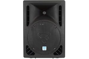 Rockville RPG10BT V2 600W 10" Powered DJ PA Speaker, Bluetooth 5.0, TWS Wireless Linking, Remote, EQ, USB/SD, for Events and Performances