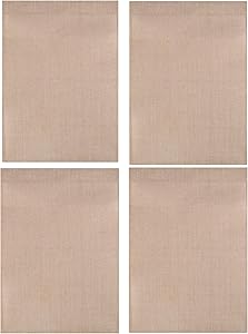 DOOGA Blank Garden Flag Jute Yard Flag DIY Garden Flag for Festival Wedding Party Decor DIY Flag for New Home Gift Wedding Gift Housewarming Gift Home Decor (18