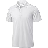 TACVASEN Mens Golf Shirt Dry Fit Mens Polo Shirts Short Sleeve Performance Golf Polos for Men with Collar Work Shirts