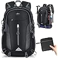 RAINSMORE Hiking Backpack 40L Lightweight Packable Camping Backpack Waterproof Travel Daypack Men Women Hiking Daypack