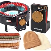 [2025 Upgrade] ZestWrench Electric Knitting Machine Adapter for addi Express King Size Knitting Machine 46 Needles,addi Knitting Machine Automatic Accessories，LCD Panel &amp; Row Counter