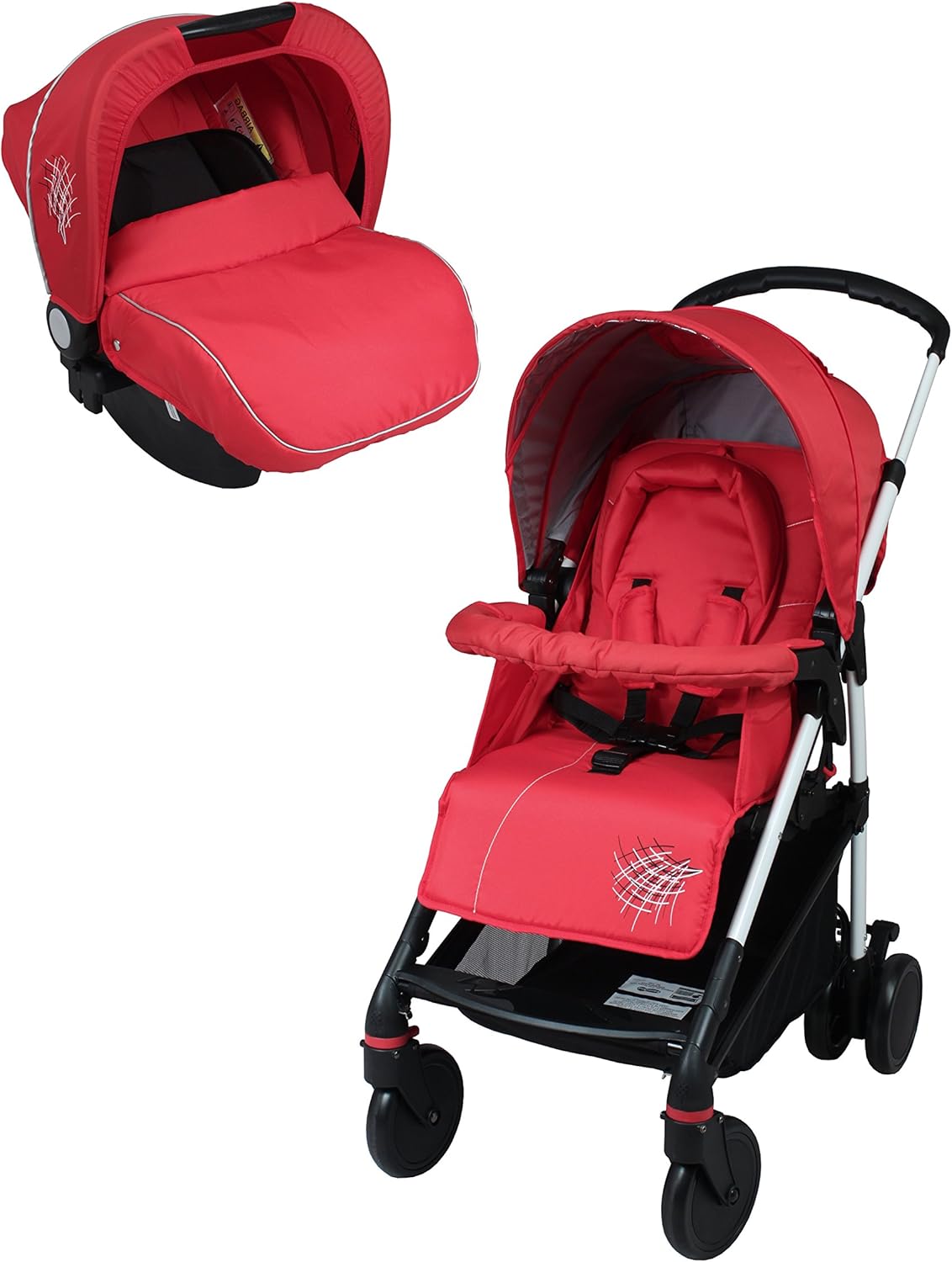 bambikid poussette combinée 3