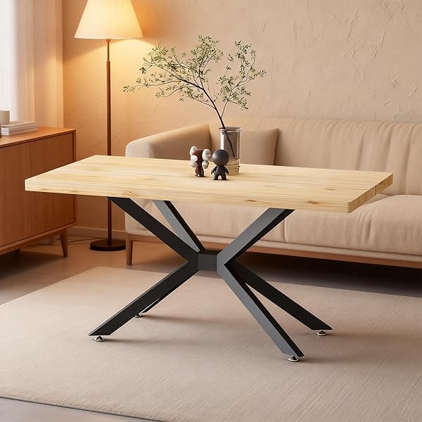 FJANKUI HEAVY DUTY METAL DESK LEGS 29 INCH – INDUSTRIAL WROUGHT IRON TABLE BASE FOR GLASS, MARBLE, WOOD TABLE TOPS – DESK FRAME FOR HOME OFFICE, KITCHEN ISLAND, WRITING & COMPUTER DESK (BLACK)