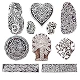 Royal Kraft Wooden Stamps for Block Printing on