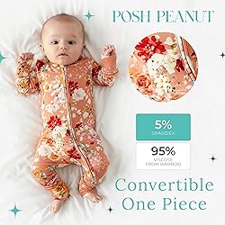 Posh Peanut Convertible Baby Sleepers - Girls