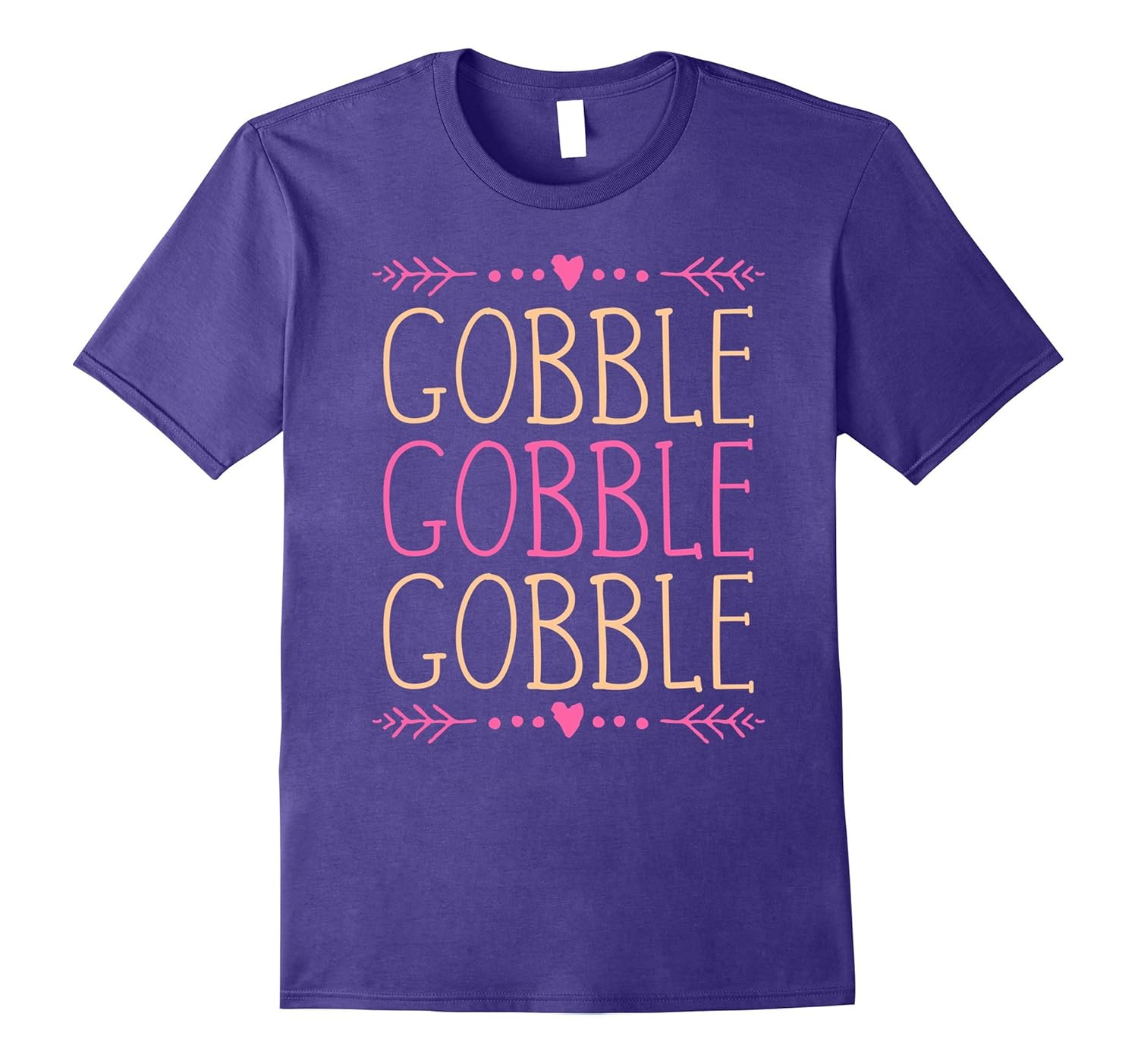 Gobble Til You Wobble T Shirt Happy Thanksgiving Turkey Tees-ANZ