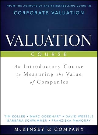 Amazon Com Valuation Course An Introductory Course To