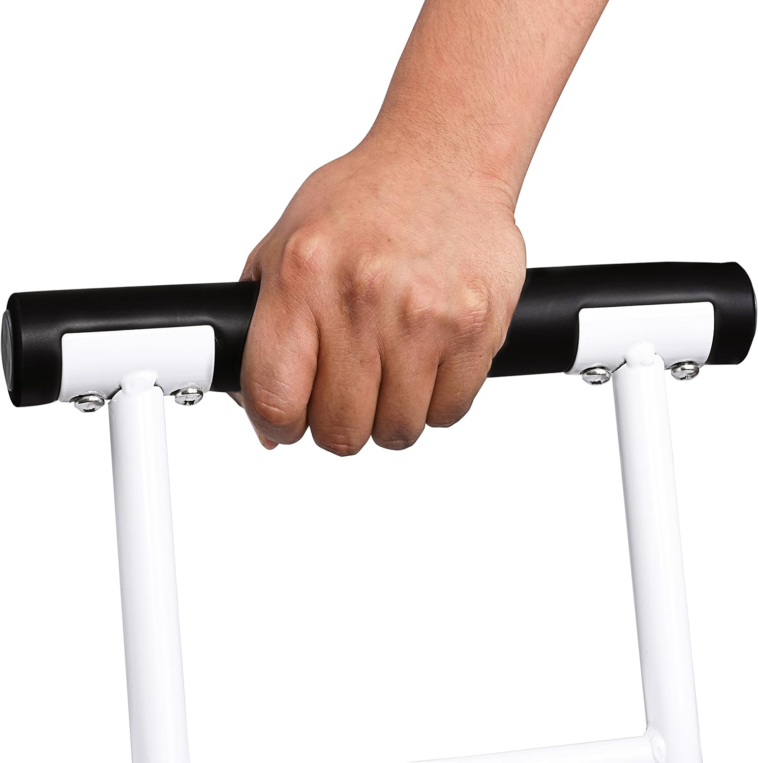 Vaunn Medical Bathroom Adjustable Height Toilet Rail Grab Bar and Commode Safety Frame Handle: Health & Personal Care