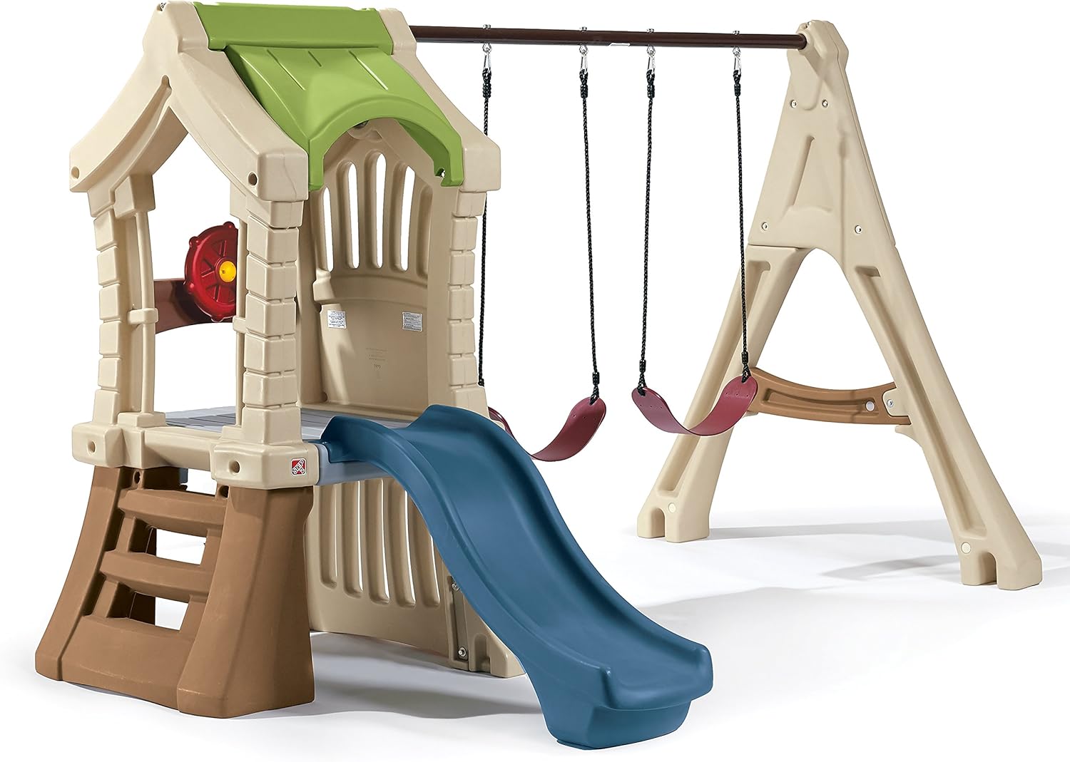 Step2 Play Up Jungle Gym Kids Swing Set 
