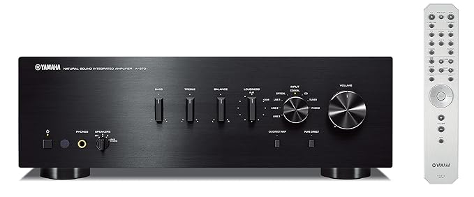 Yamaha A-S701 Stereo-Vollverstärker mit D/A Wandler schwarz