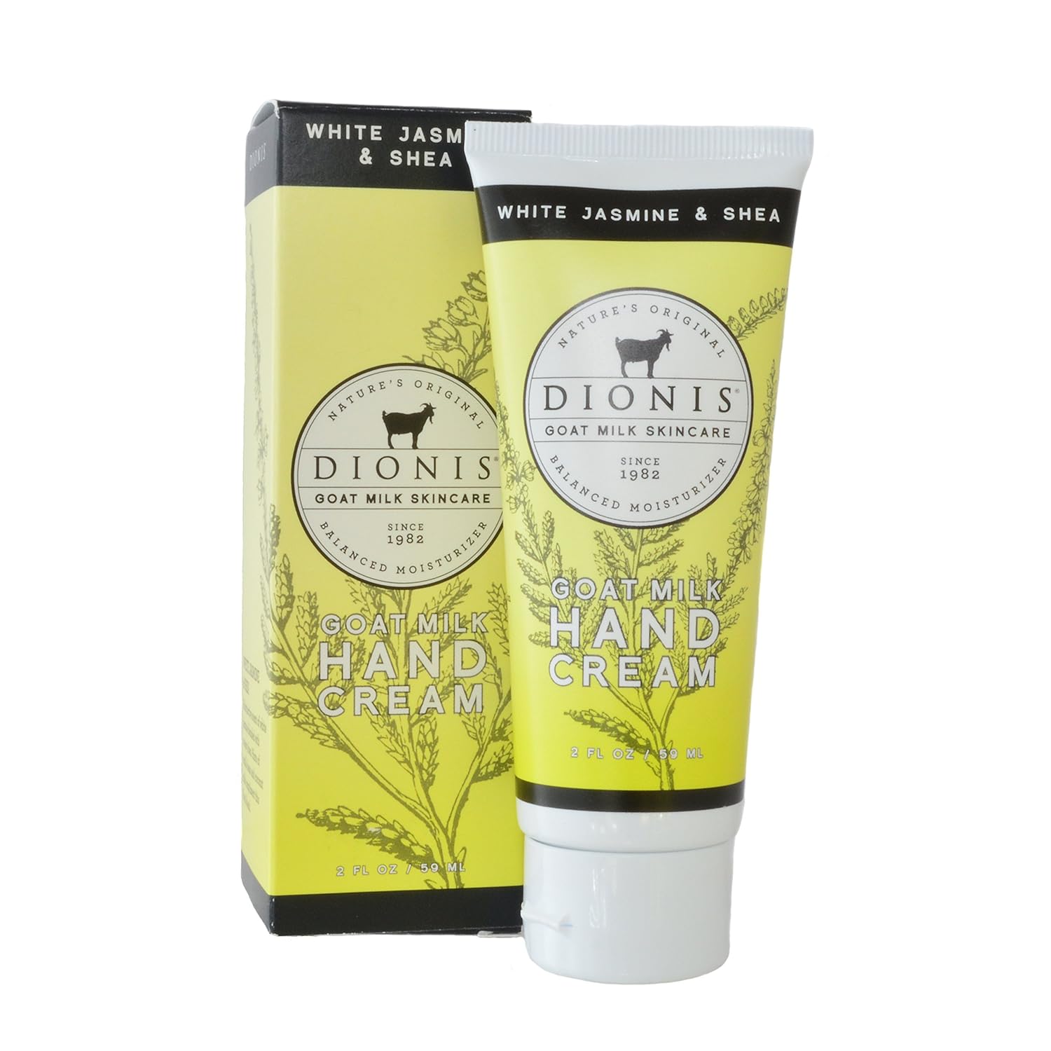 Dionis Goat Milk Skincare Hand Cream (White Jasmine & Shea, 2 oz) Beauty