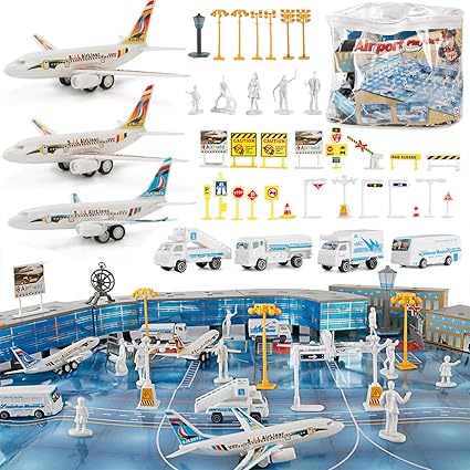 toy airports and planes