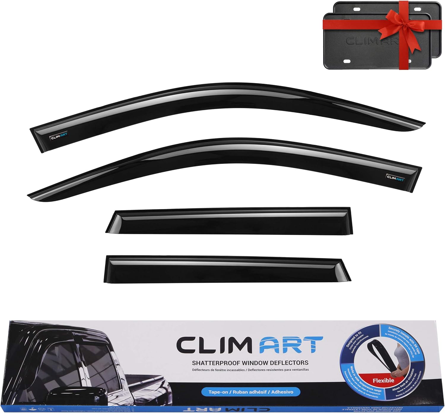 CLIM ART Incredibly Durable Rain Guards Suitable for
