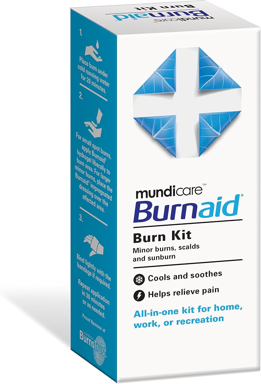 Burnaid Range Burnaid Burn Kit Burnidb000580 Amazon Co Uk Health Personal Care