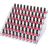 Espositore A 5 Ripiani In Acrilico Trasparente - Per Profumi, Collezioni, Cosmetici, 31x21,5x13,5 Cm