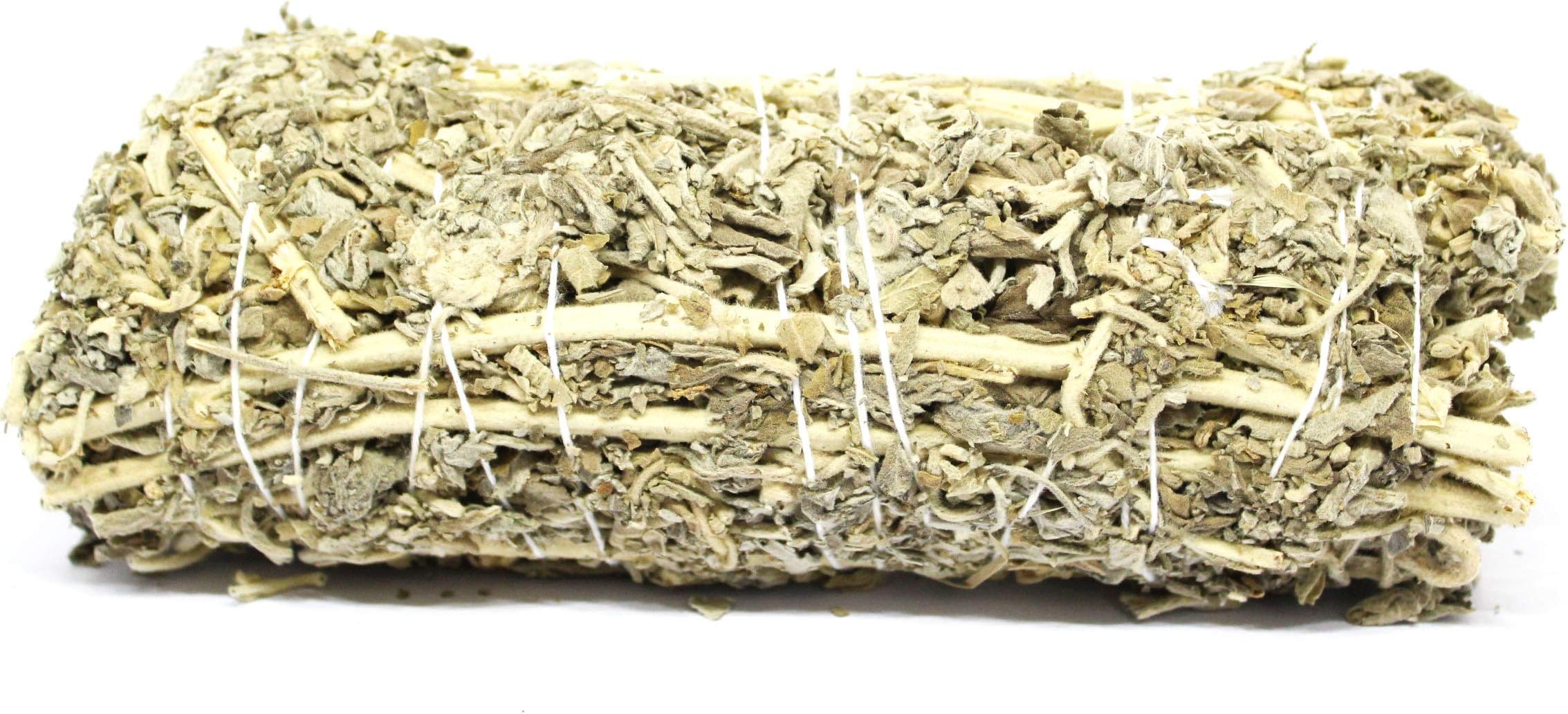 Talk To Crystals White Indian sage Smudge Sticks for deep Cleansing (1 Stick - 100 GMS, TTC_SAGE 1)
