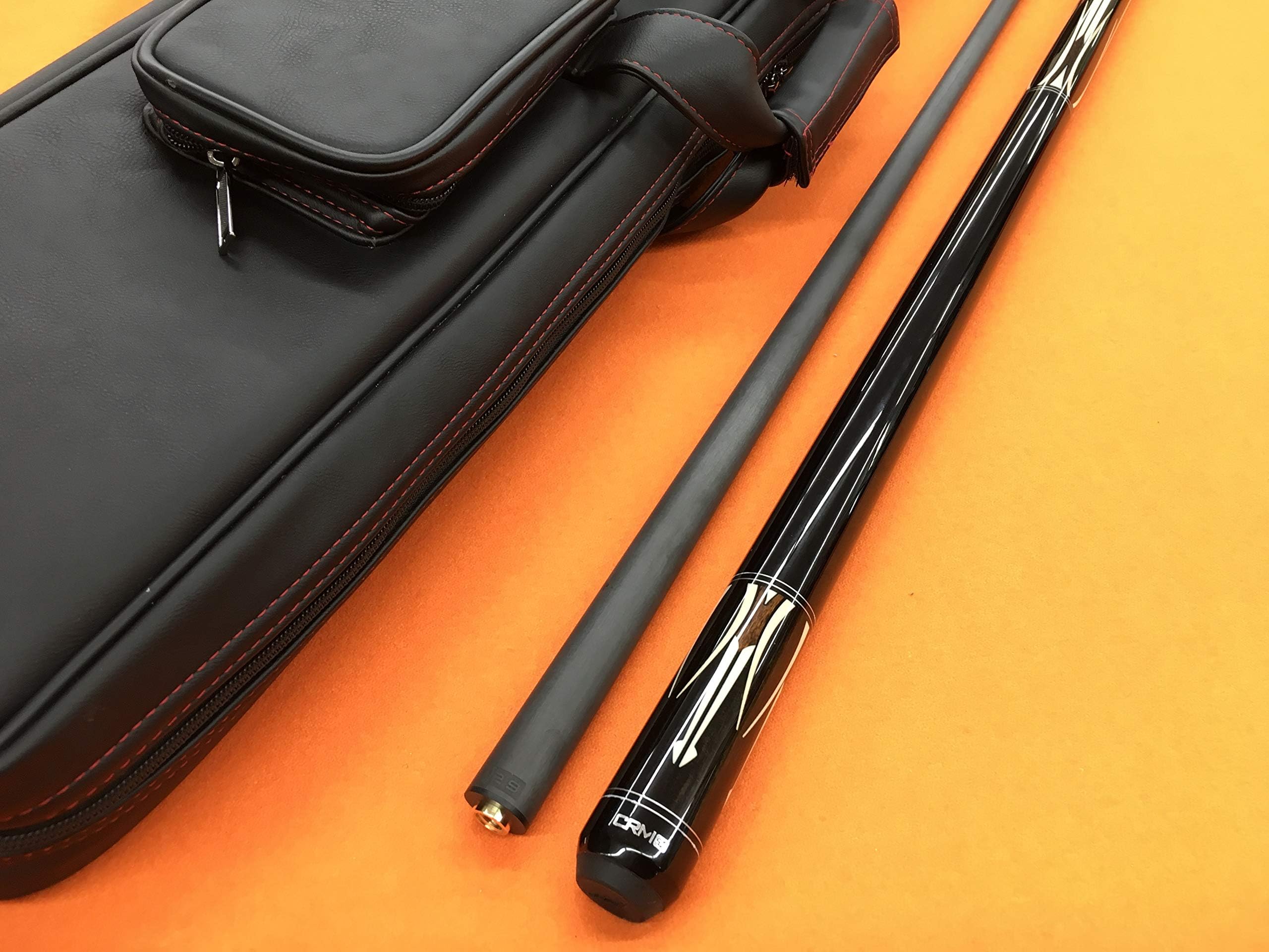 MOLINARi Pool CUE with REVO Shaft & TOP Notch Leather CASE.