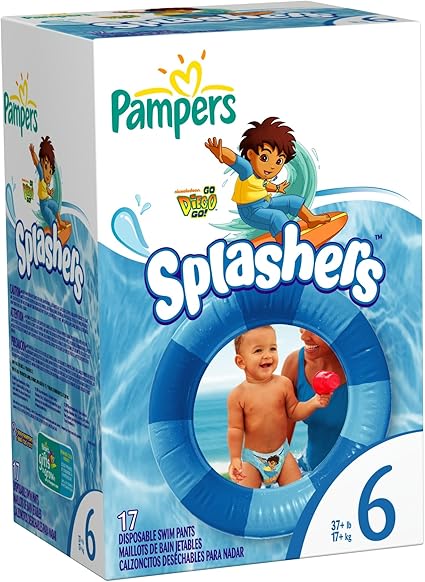 pampers splashers sizes