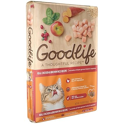 goodlife cat food 22 lbs