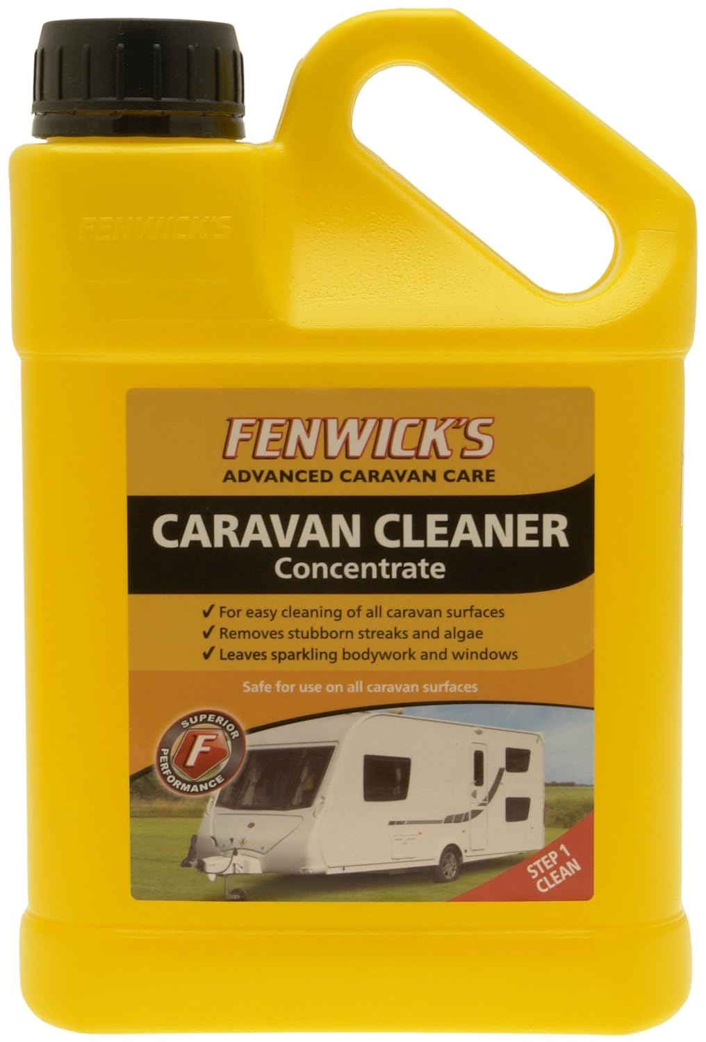 Fenwicks 0106 Caravan CleanerYellow, 1 litres Amazon.co.uk Car