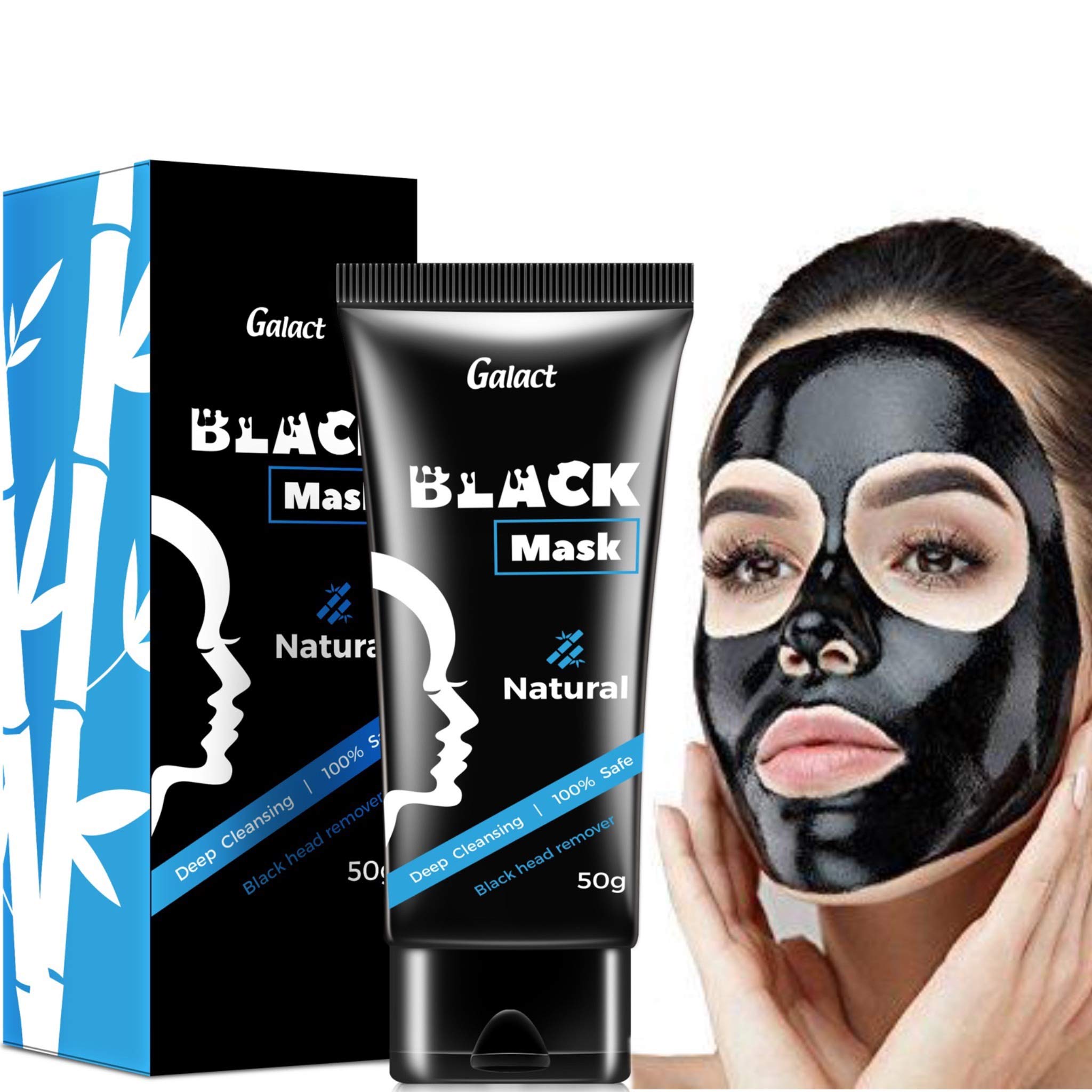 PREMIUM Natural Charcoal Mask Activated PeelOff Bamboo Mask For