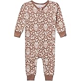 Modern Moments by Gerber unisex-baby Hacci Footless Pajamas