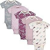 Grow by Gerber baby-boys 5-pack Short-sleeve Onesies Bodysuits