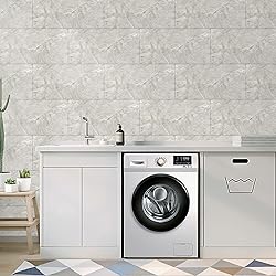 practicalWs 10pcs Marble Peel and Stick Tile for