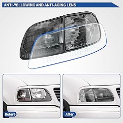 oEdRo Halogen Headlights Replacement w/Corner