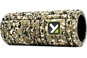 TRIGGER POINT PERFORMANCE TRIGGERPOINT Performance Therapy Grid Foam Roller for Exercise, Deep Tissue Massage and Muscle Recovery, Original (13-Inch), Camo