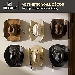 Modern JP Adhesive Hat Hooks for Wall