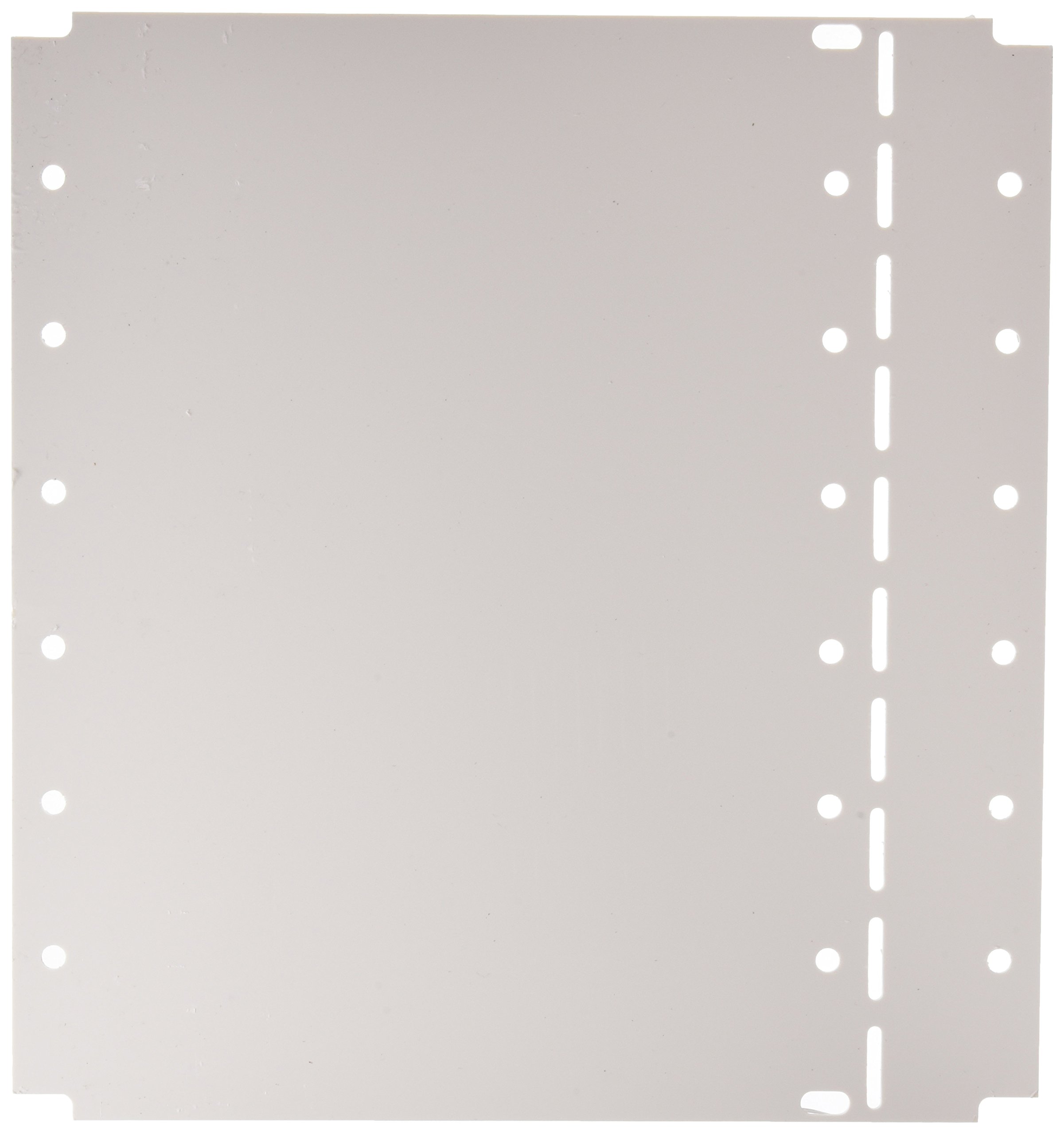 Schneider Electric 04952 FORM 4 CABLE GLAND PLATE 5/6 MODULES, White