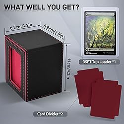 ZLCA MTG Deck Box with Commander Window