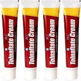 CareAll Tolnaftate Cream USP 1%, 1.0 oz. Tube (4 Pack), Effective Antifungal Treatment and Itch Relief for Athlete&rsquo;s Foot, Jock Itch, Ringworm, Compare to Leading Brand
