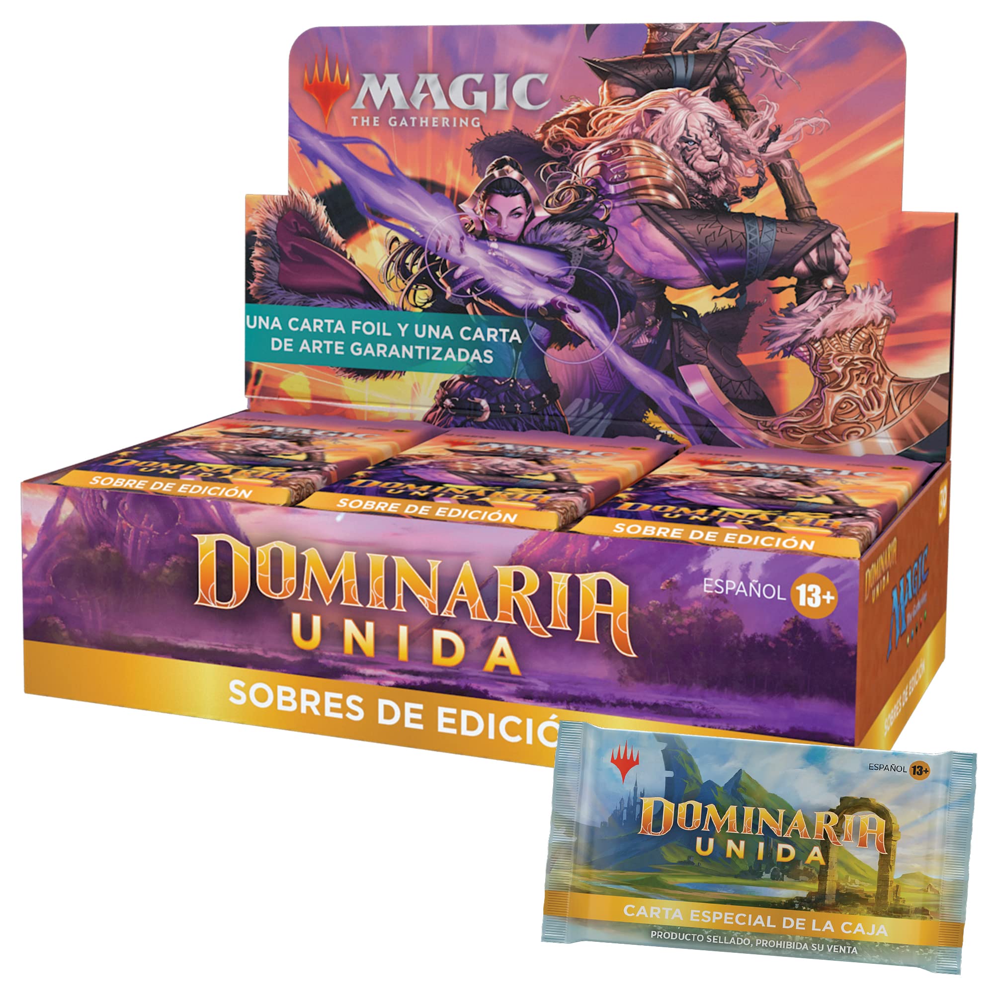 Magic The Gathering Magic: The Gathering United Dominaria Edition Envelopes, 30 Envelopes and Special Letter (Spanish Version), C97251050