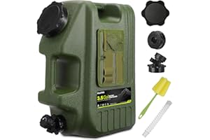 3.5 Gallon Water Jug, Camping Water Container with Spigot, BPA Free Portable Water Dispenser, Camping Water Jug for Outdoor