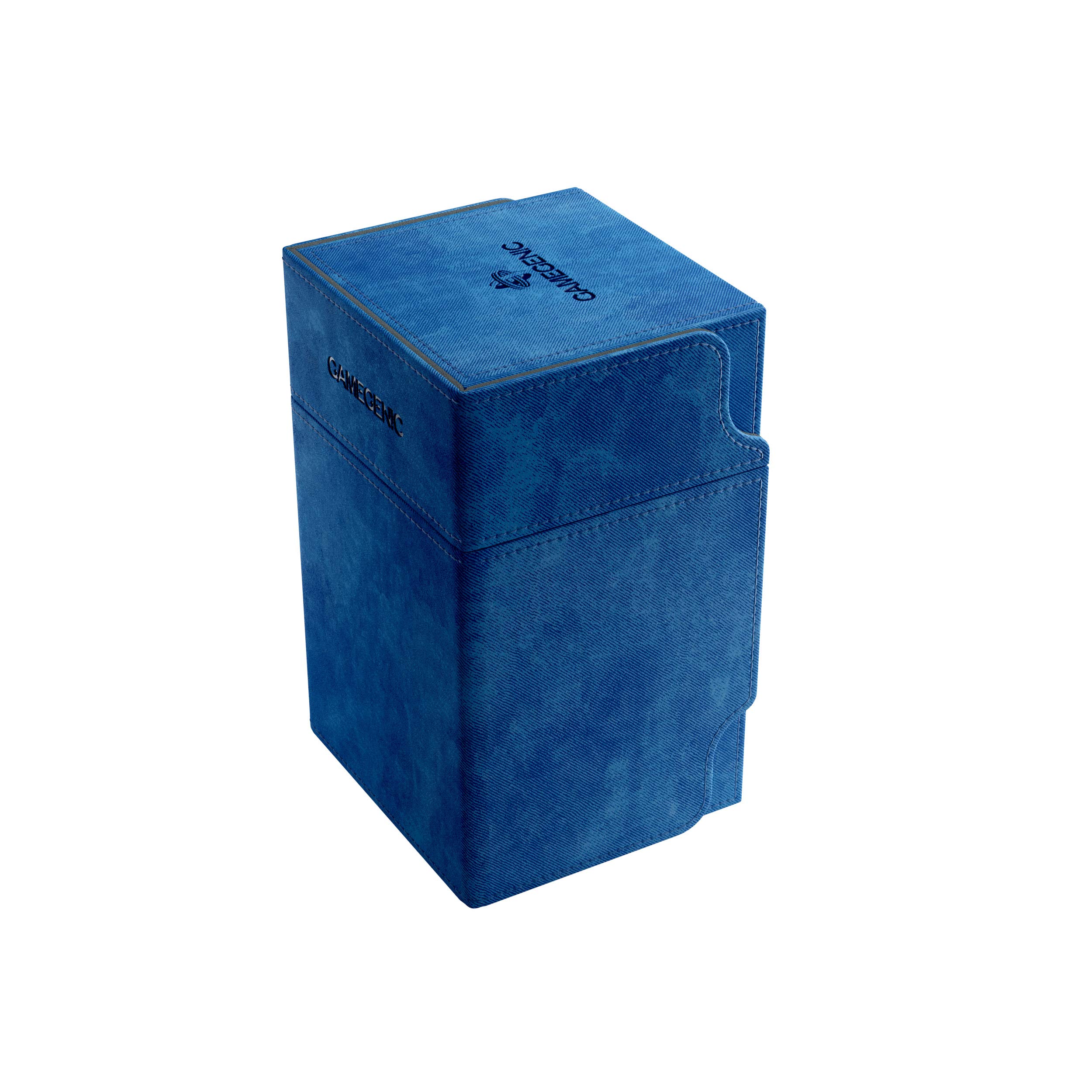 Gamegenic Watchtower 100-Card Convertible Deck Box, Blue