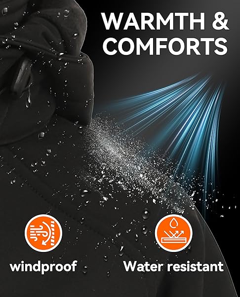 VENTROLLO WOMENS HEATED JACKET WITH 16000 MAH BATTERY, 12 HEATING ZONES, WATER-RESISTANT WINDPROOF SOFT SHELL HEATED COAT WINTER HEATING JACKET FOR WOMEN M