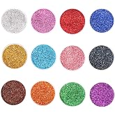 Holographic Glitter for Craft,Set of 12 Colors Fine Glitter,Laser Extra Fine for Resin Arts,Assorted for Body,0.3mm for Nail Art
