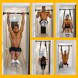 Gravity Fitness Doorway Pull-Up Bar Adjustable 28.3-37.4in No Screws view 5