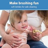 Dr Brown's Flamingo Toddler Toothbrush, Pink, Age 1-4, Soft Bristles view 3