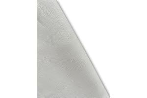 THE TANNERY NYC Natural Grain Cowhide Leather Skins (White, 20 Square Feet (Full Side))