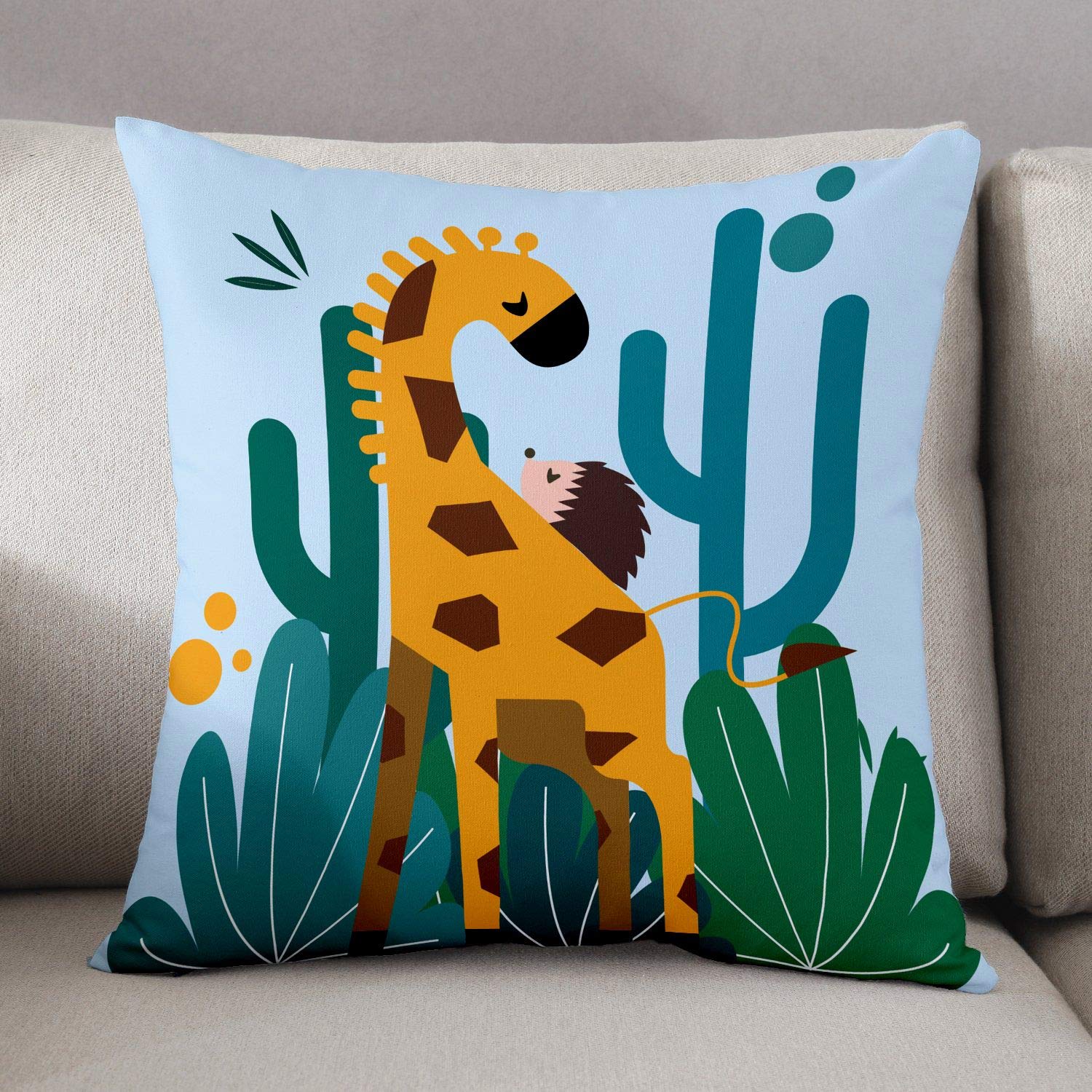 Bonamaison Decorative Cushion Cover, Multicolor, 45 x 45 cm