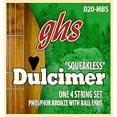 GHS Dulcimer Sig Bronze Squeakless String Mixolydian Tunning for Musical Instrument