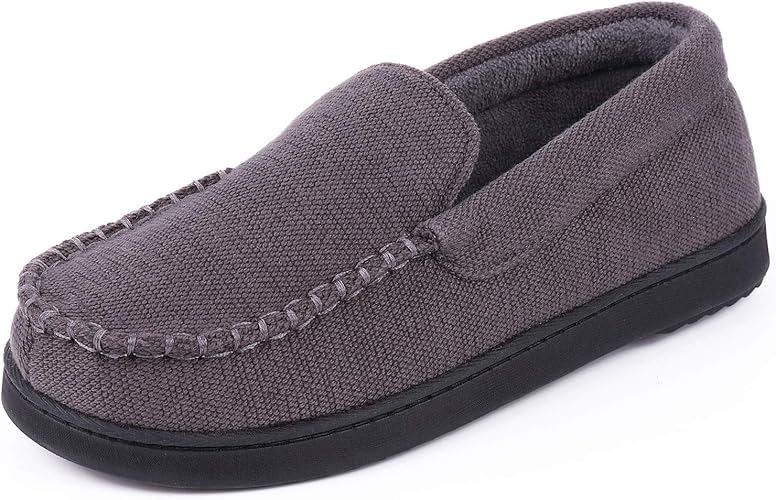 ladies moccasin slippers with outdoor sole