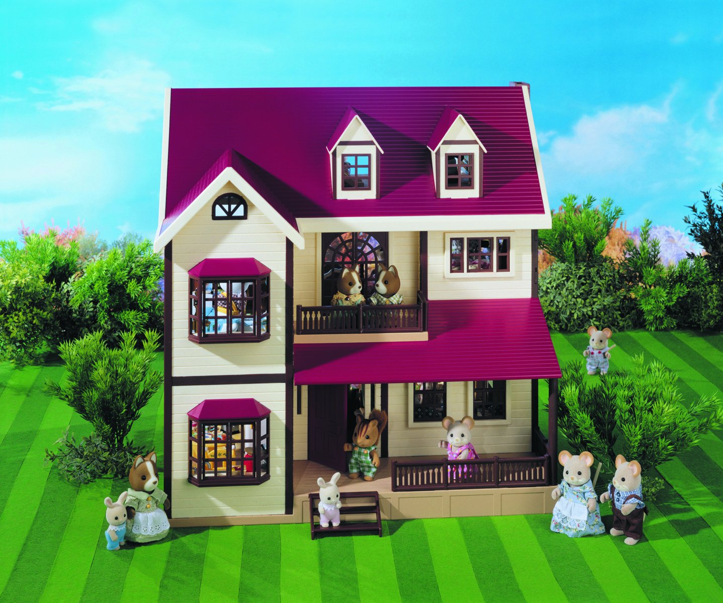 Sylvanian Families Oakwood Manor House Amazon.co.uk Toys & Games