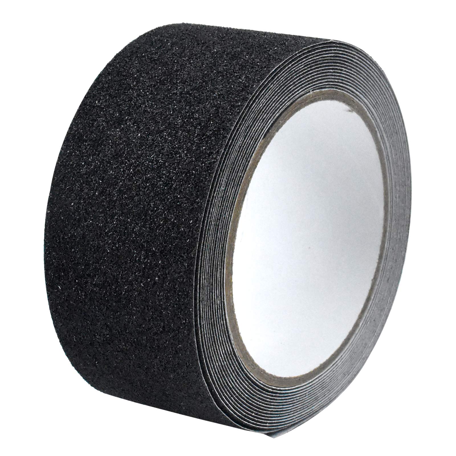Skyzone Black Anti Slip Tape,High Traction Grip Tape Safety Tape Non Skid Tape Non-Slip Tape Abrasive Tape for Stairs Safety Tread Steps Stairs (5cm x 5M)